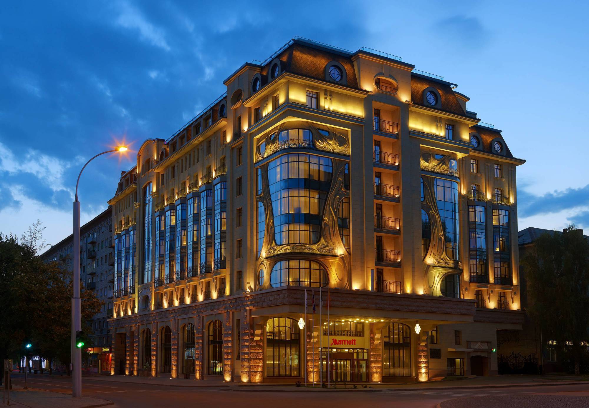 Novosibirsk Marriott Hotel Exterior photo